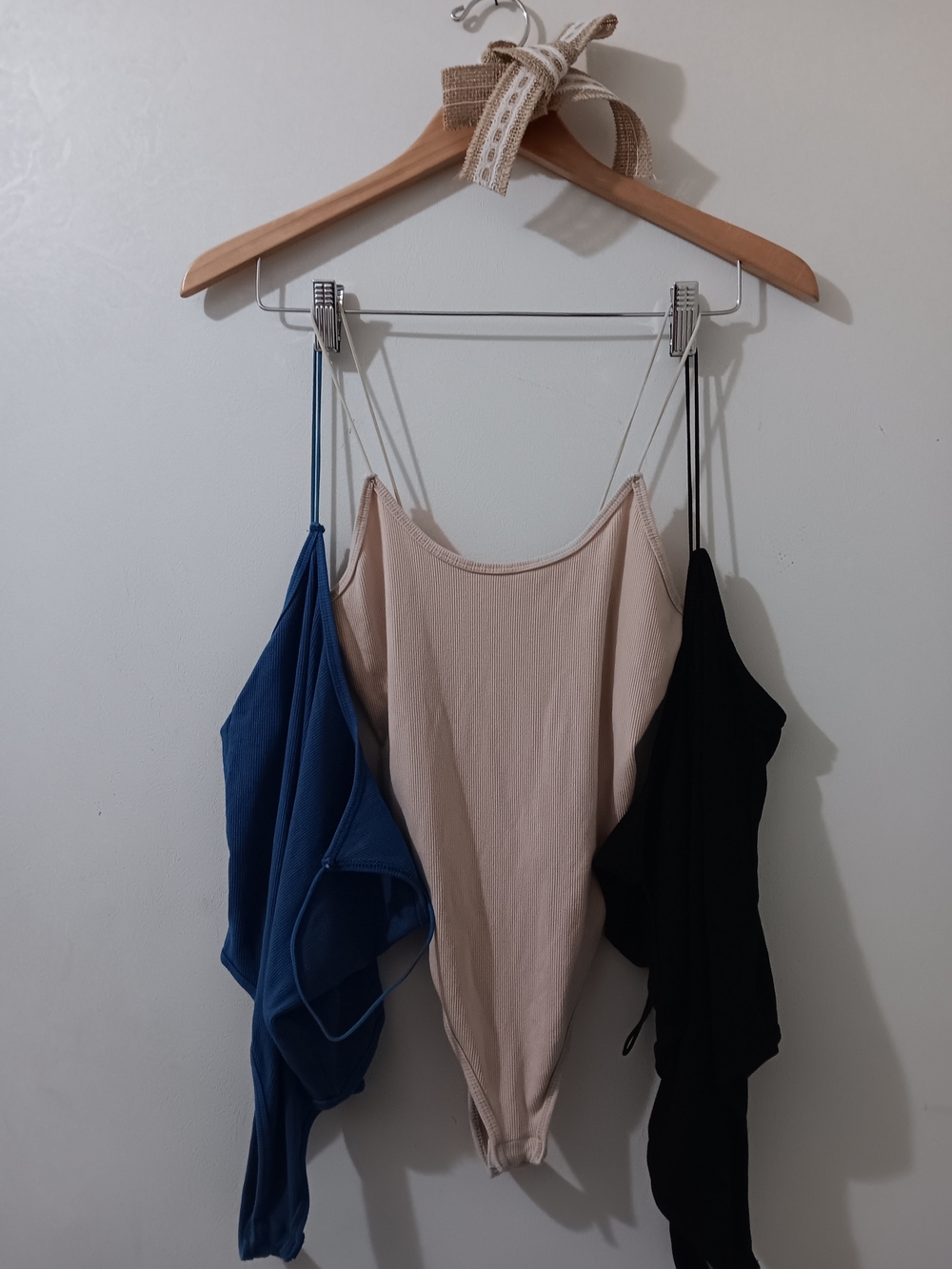 Mango Ribbed Bodysuits - Picture 2 of 4
